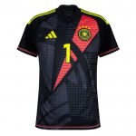 Günstige Fußballtrikots Deutschland Manuel Neuer 1 Torwart Kinder Heimtrikot EURO 2024 Kurzarm